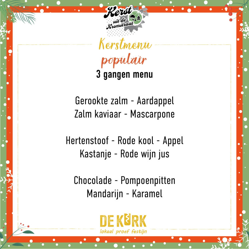 POP3 KURK Kerstmenu2