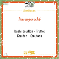 DASHI KURK Kerstmenu16